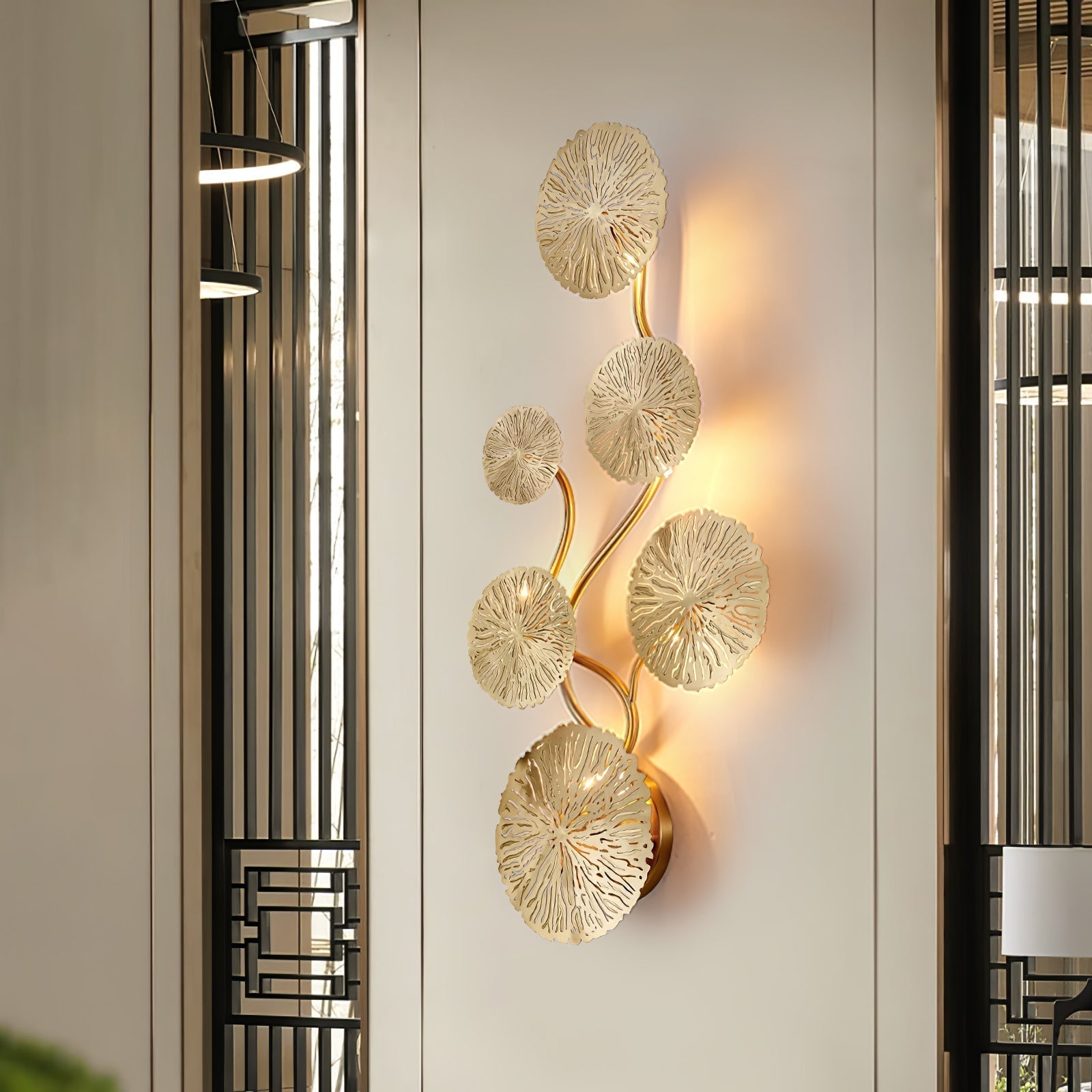 Lotus Leaf Wall Sconce - Letslighting