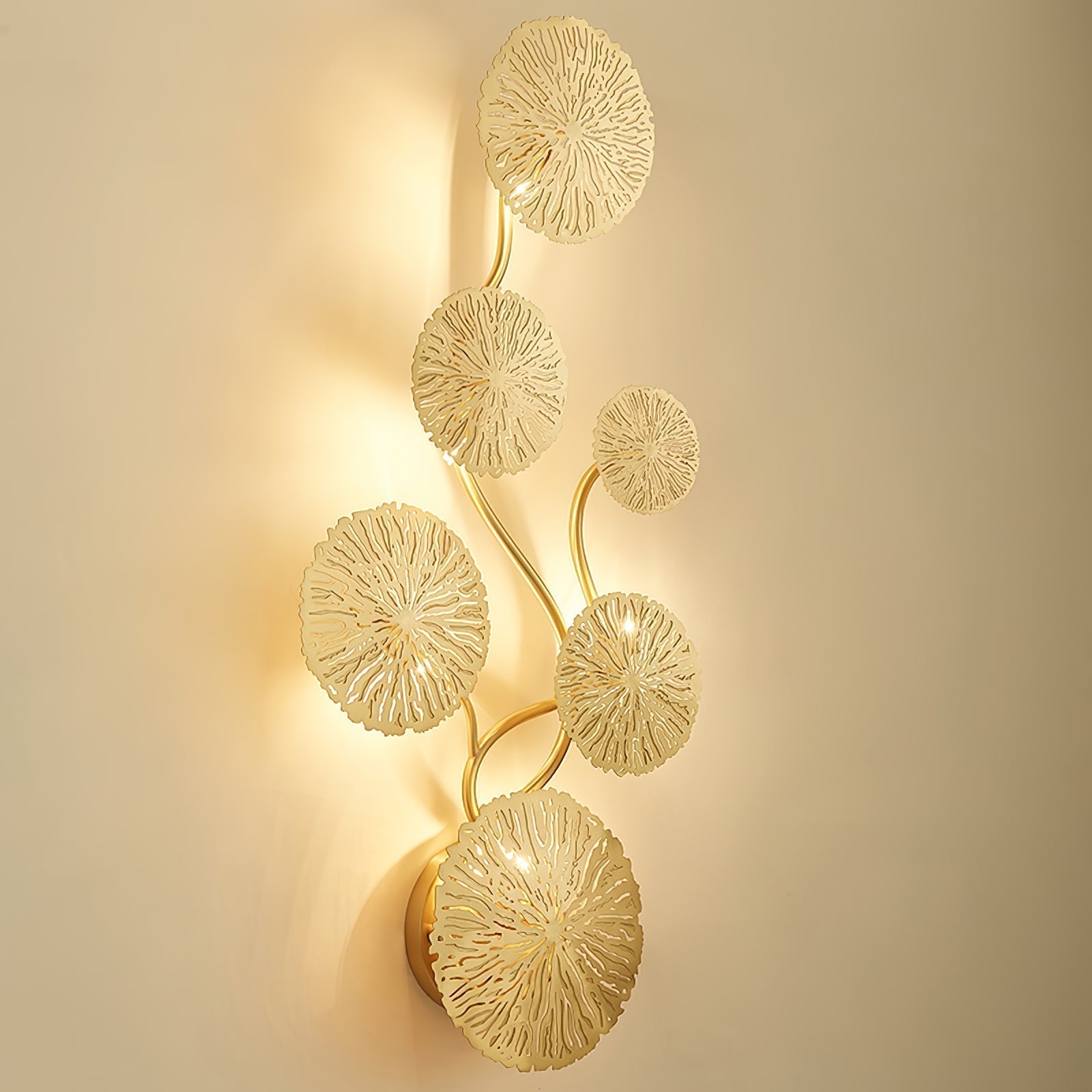 Lotus Leaf Wall Sconce - Letslighting