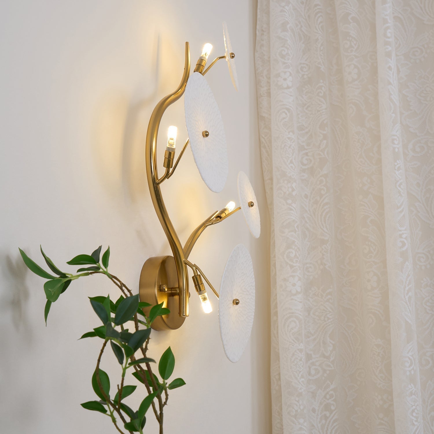 Lotus Petal Wall Lamp - Letslighting