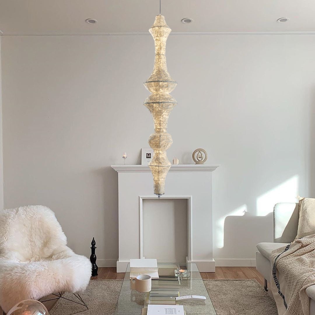 Vozoryra Textured Paper Pendant Light - Letslighting