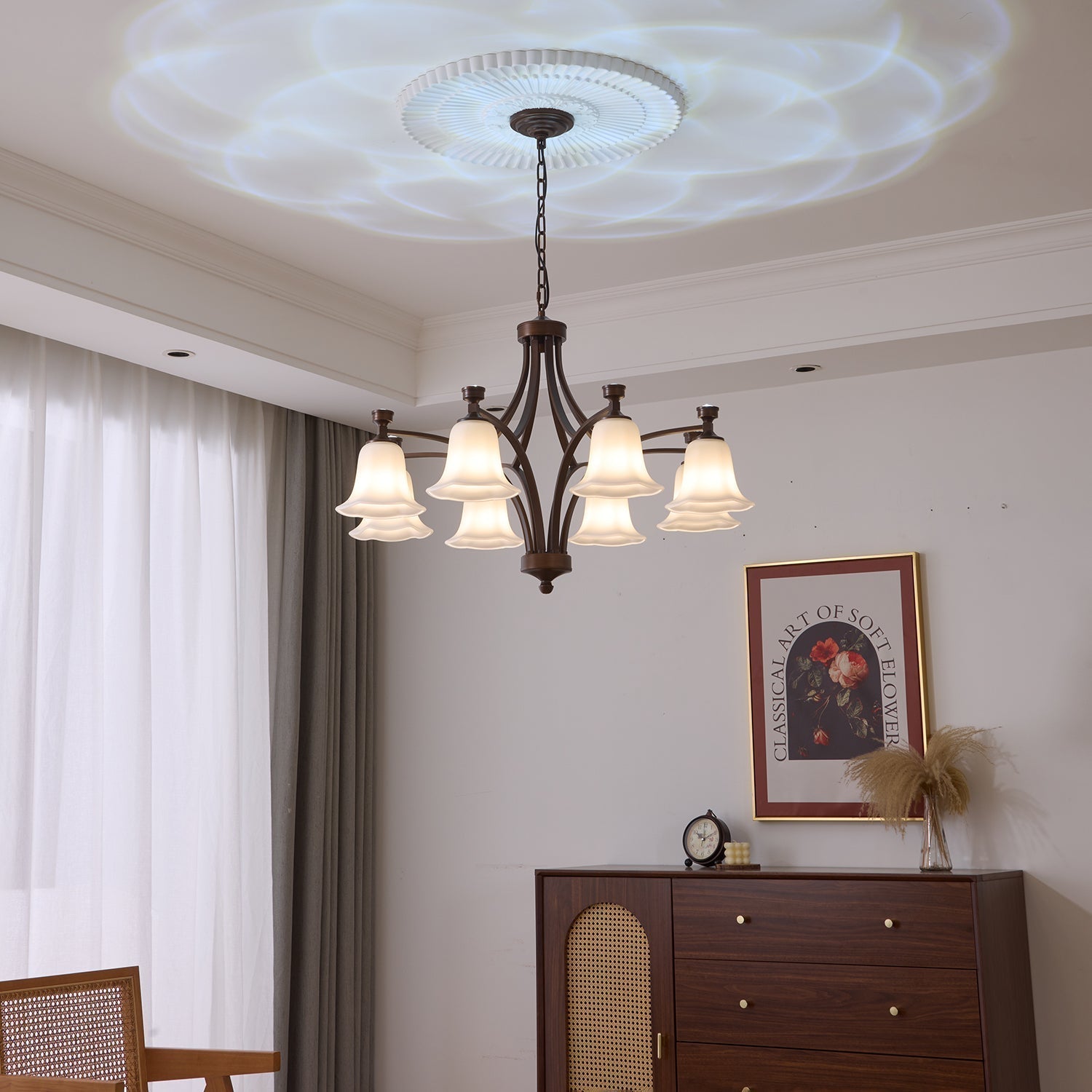Lucian Bell Chandelier - Letslighting