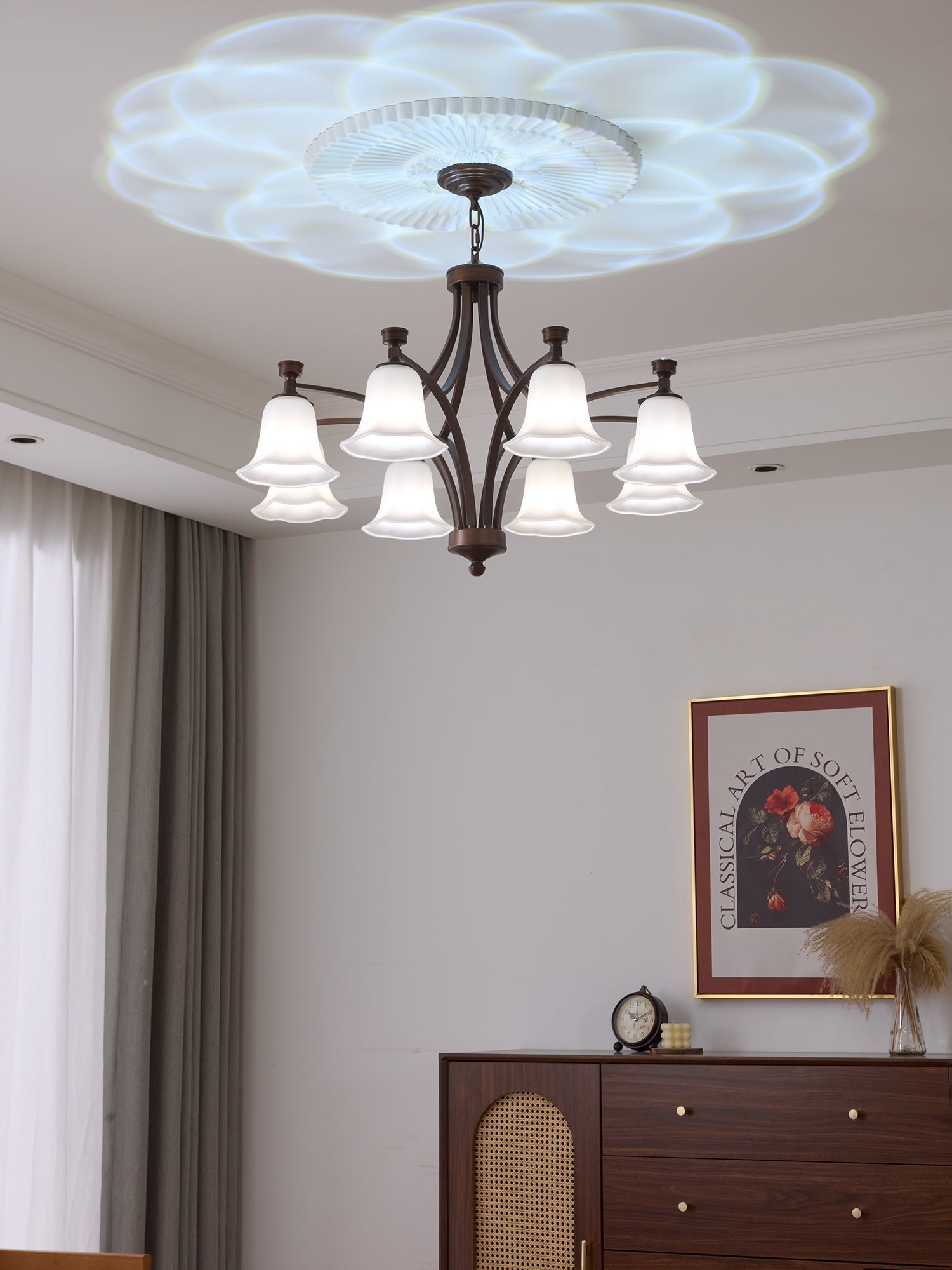 Lucian Bell Chandelier - Letslighting