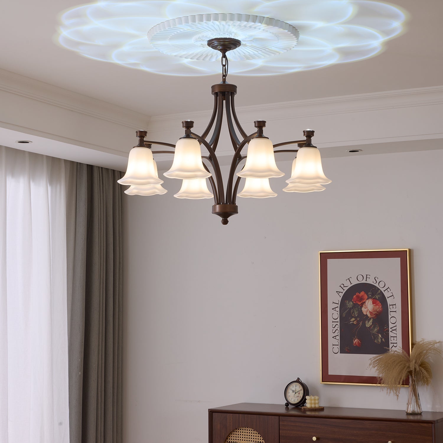 Lucian Bell Chandelier - Letslighting
