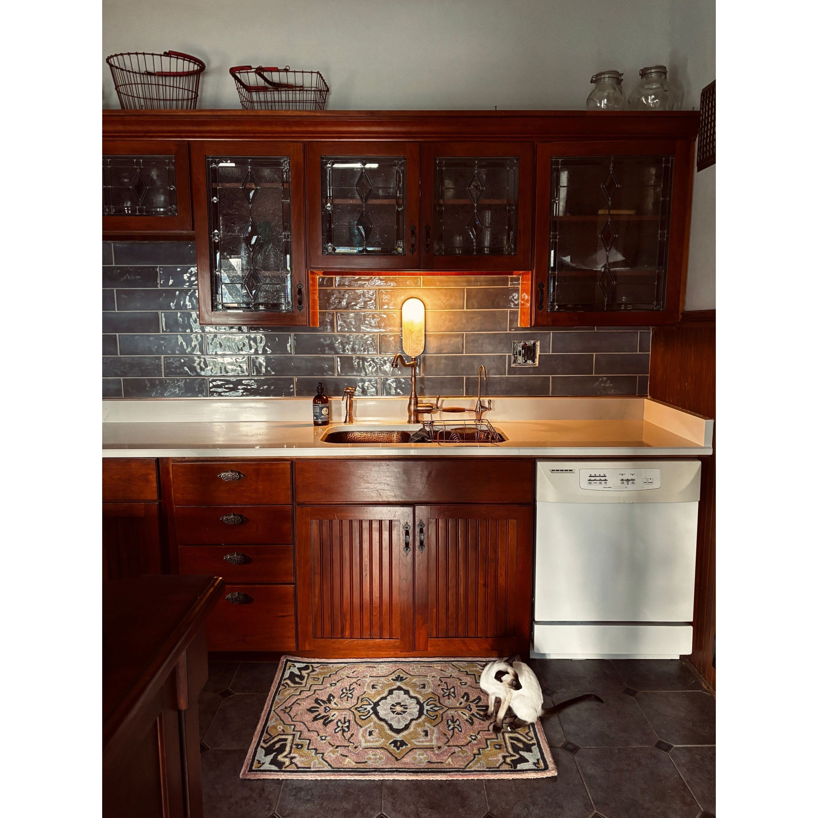 Syraeia Modern Minimalist Marble Jade Wall Lamp - Lamp Copper