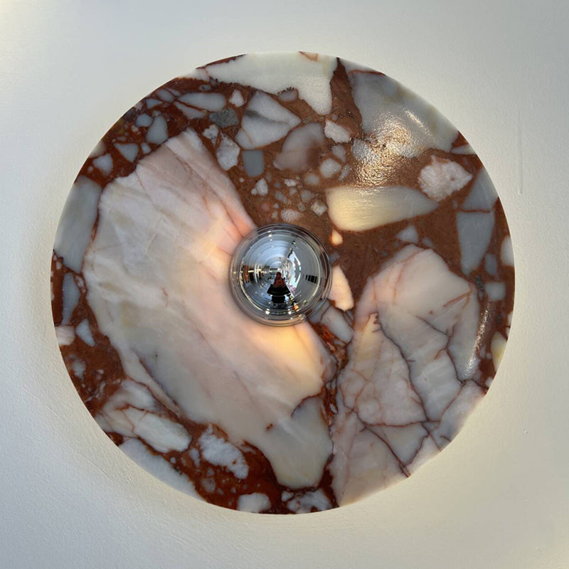 Evraeel Nordic Art Marble Metal Wall Lamp - Lamp Copper