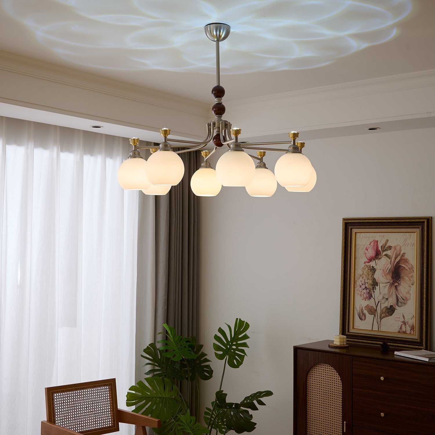 Lucienne Orb Chandelier - Letslighting