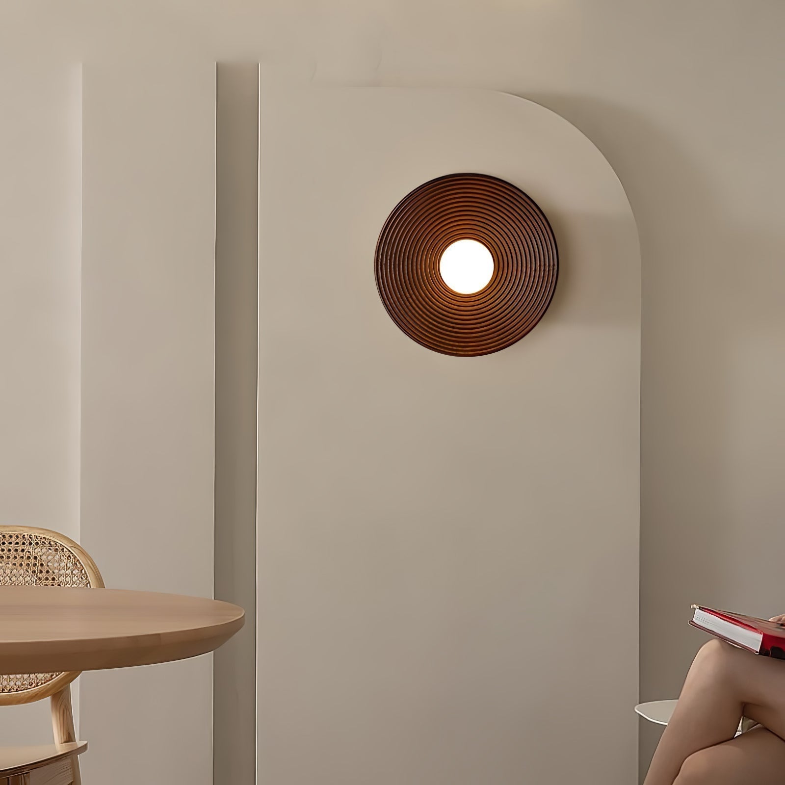Lumina Contour Wooden Sconce - Letslighting
