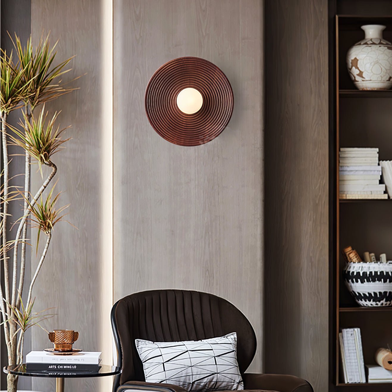 Lumina Contour Wooden Sconce - Letslighting