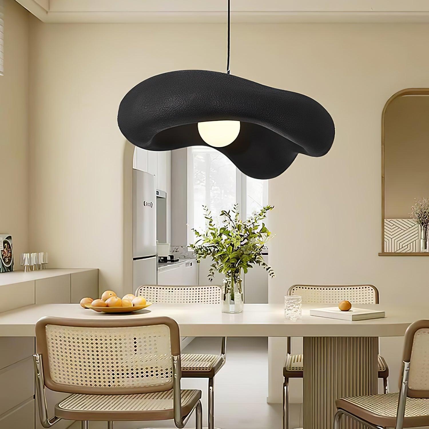 Avi Lámpara Colgante para Sala de Estar Estilo Wabi Sabi Natural