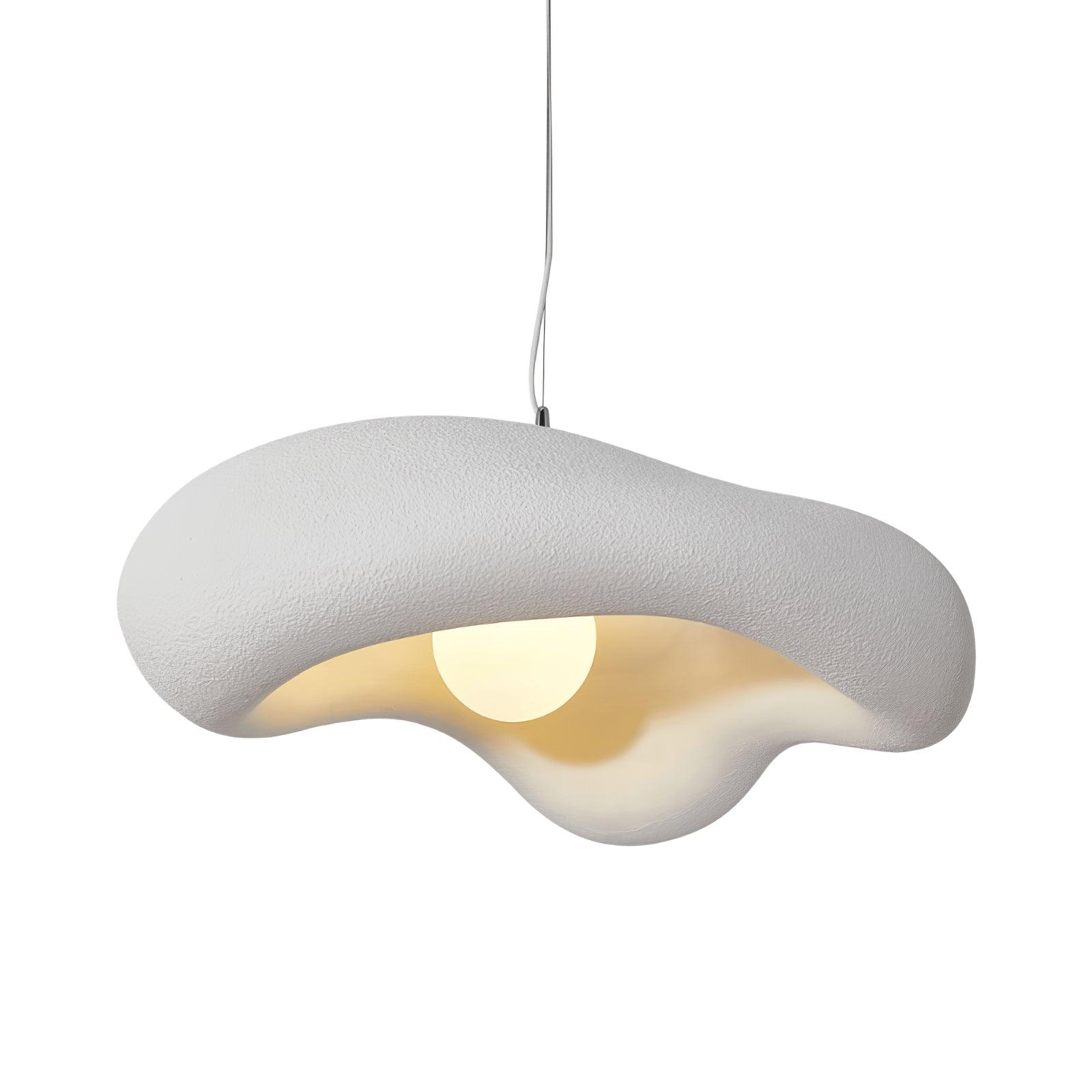 Avi Lámpara Colgante para Sala de Estar Estilo Wabi Sabi Natural