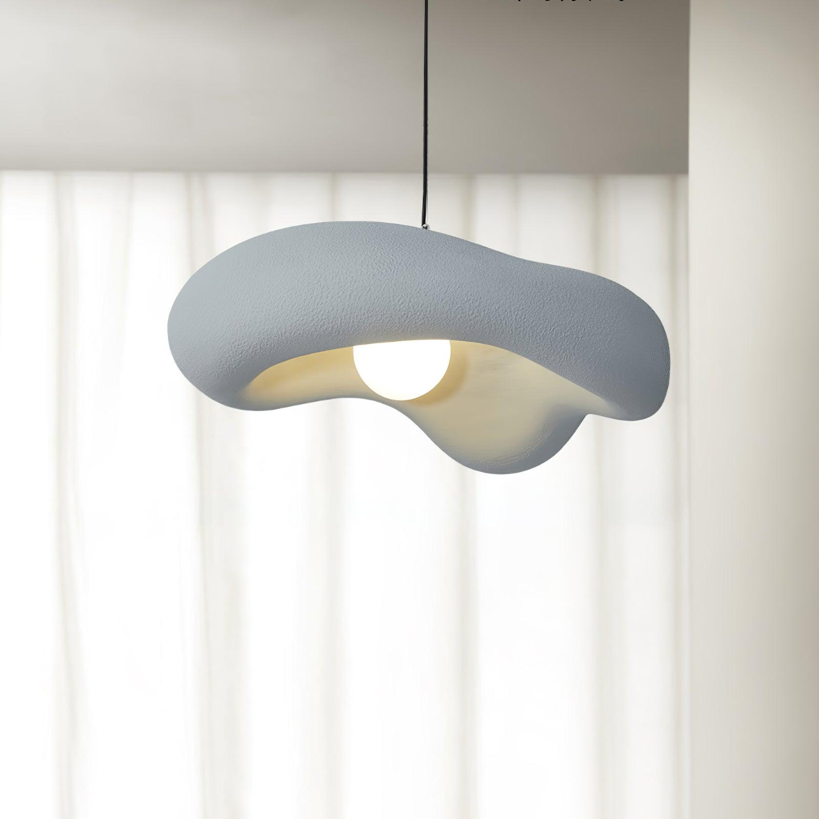 Avi Lámpara Colgante para Sala de Estar Estilo Wabi Sabi Natural