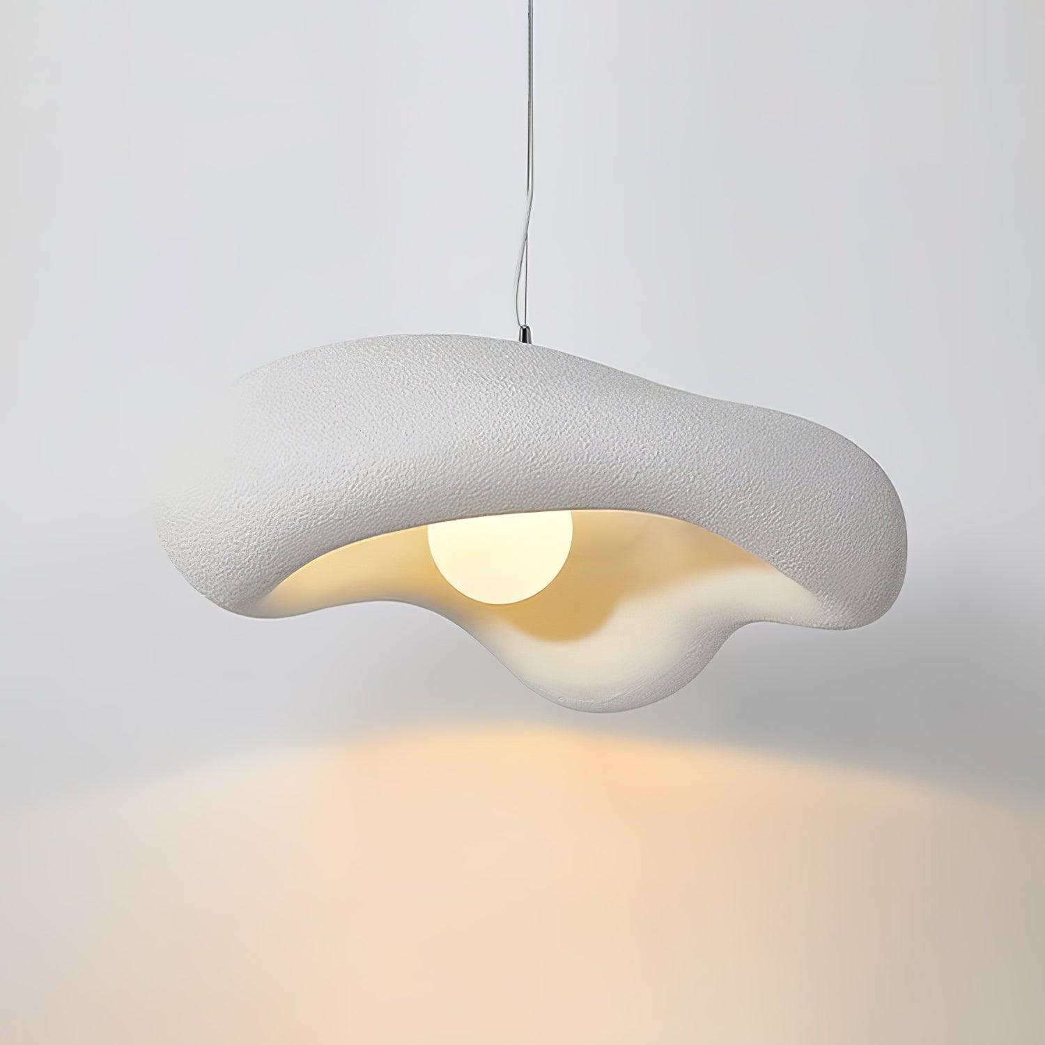 Avi Lámpara Colgante para Sala de Estar Estilo Wabi Sabi Natural