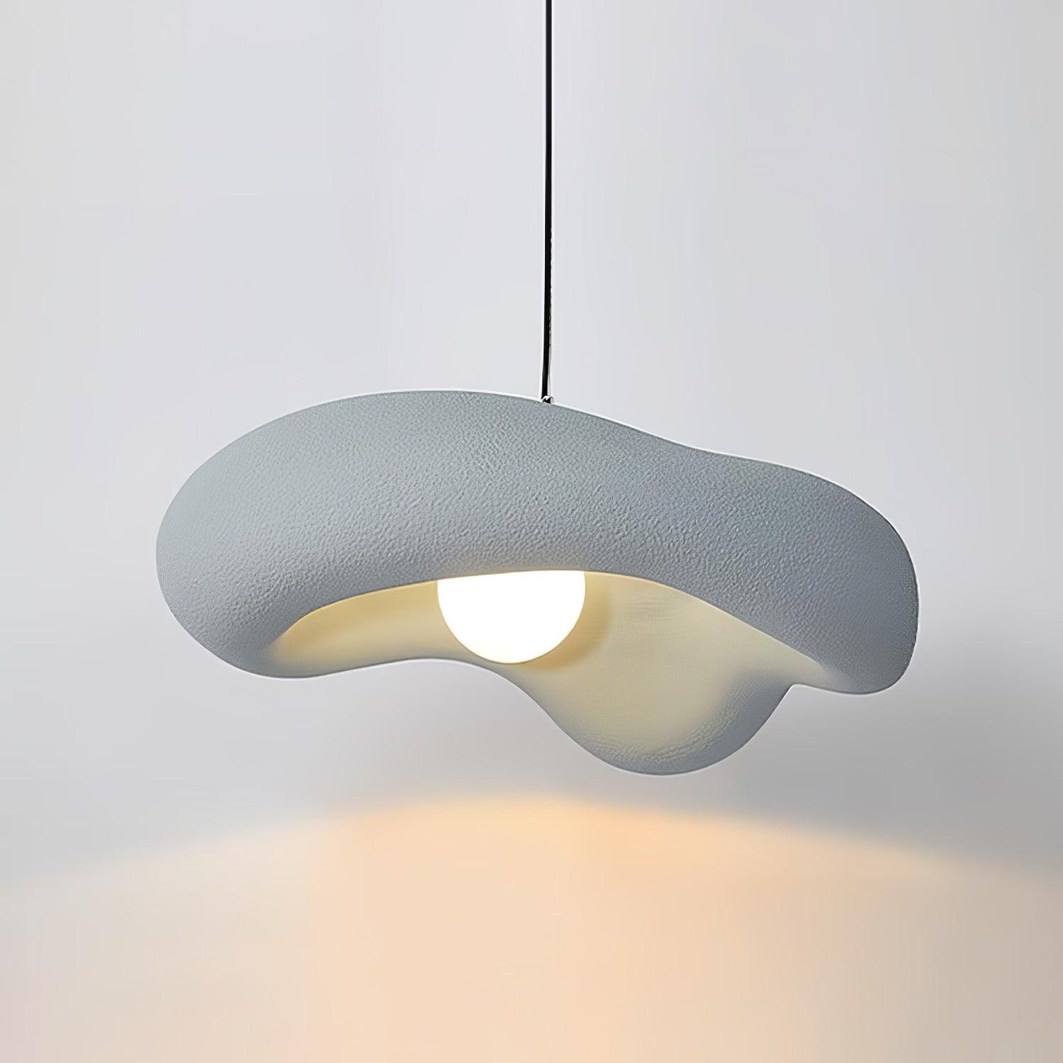 Avi Lámpara Colgante para Sala de Estar Estilo Wabi Sabi Natural