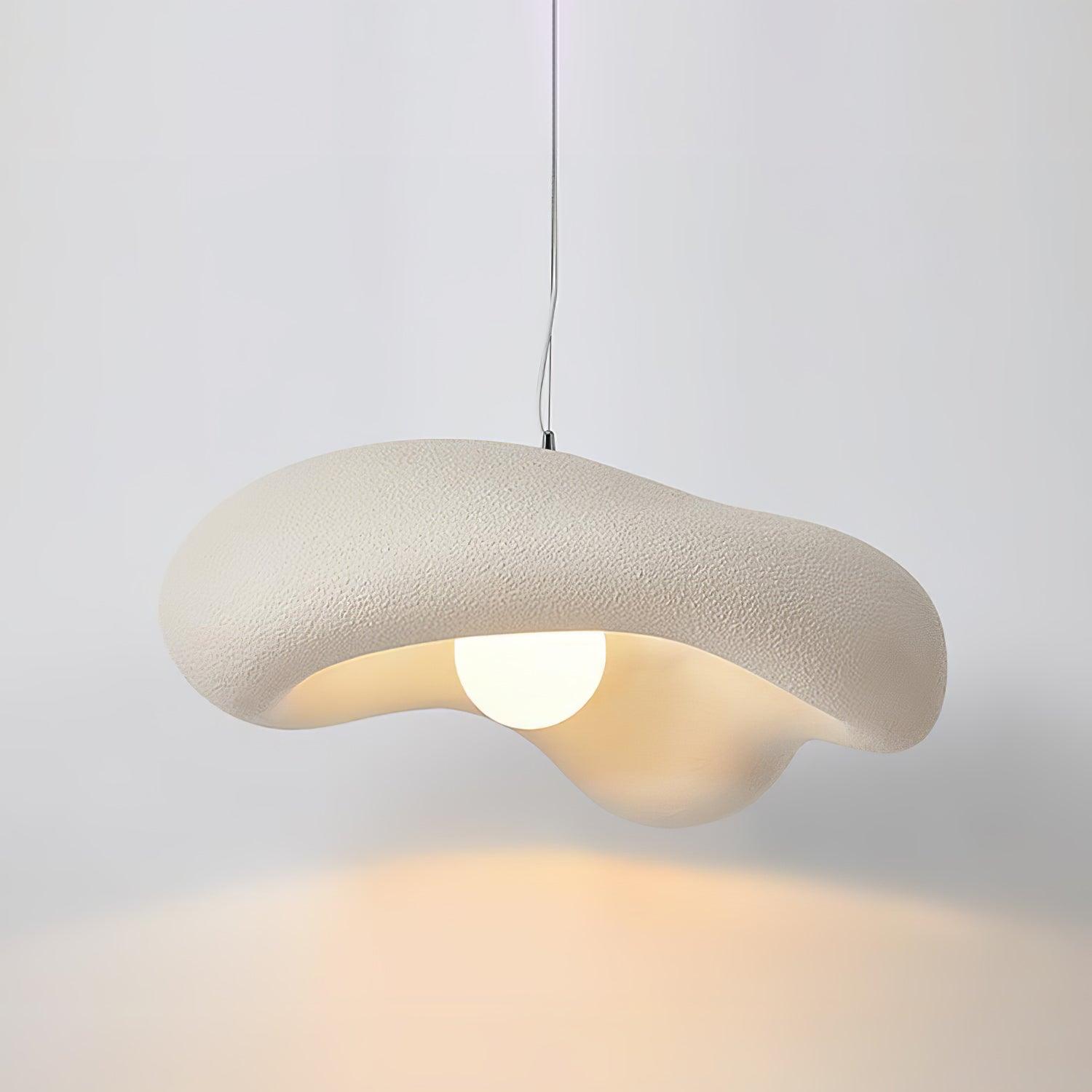 Avi Lámpara Colgante para Sala de Estar Estilo Wabi Sabi Natural