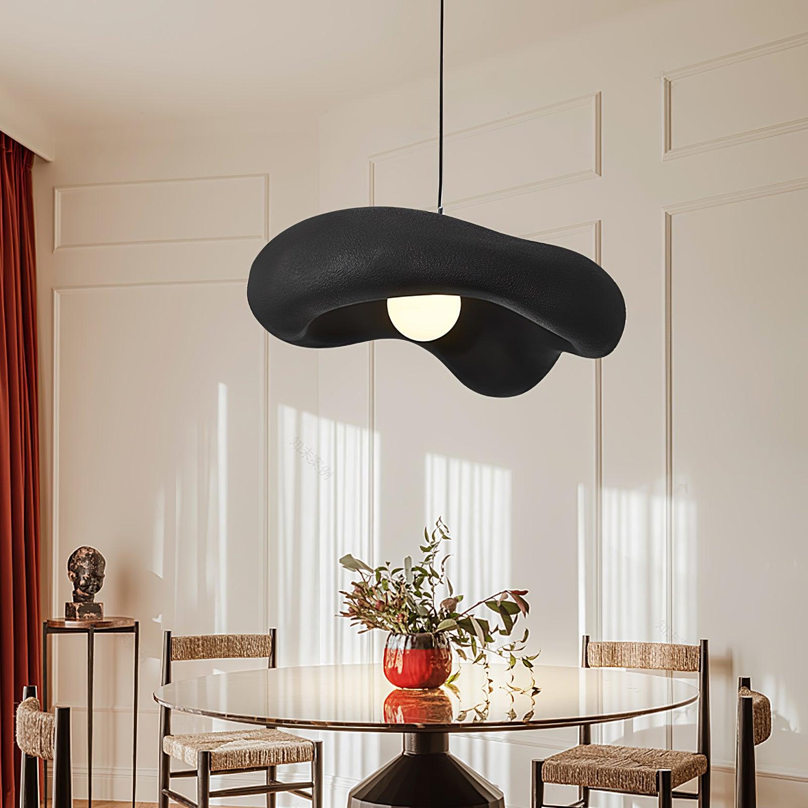 Avi Lámpara Colgante para Sala de Estar Estilo Wabi Sabi Natural