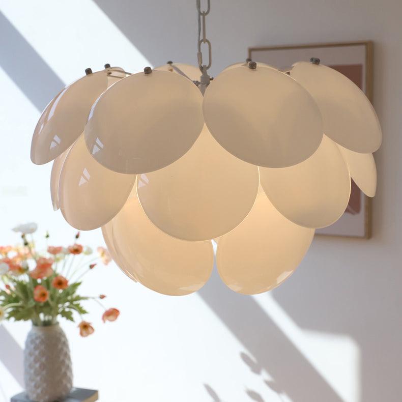 Sophia Minimalist Glass Chandelier - Letslighting
