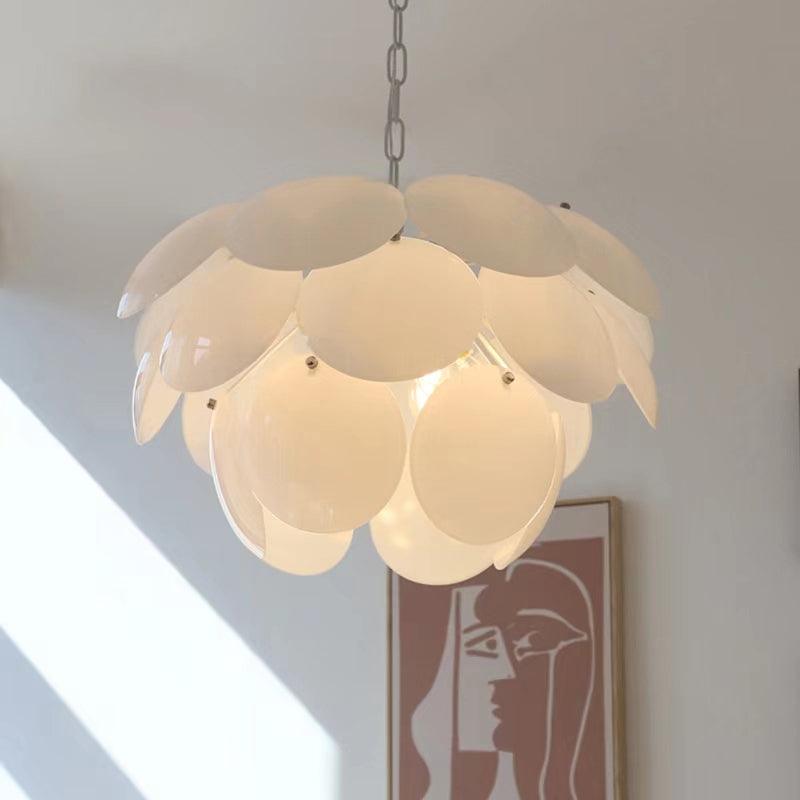 Sophia Minimalist Glass Chandelier - Letslighting