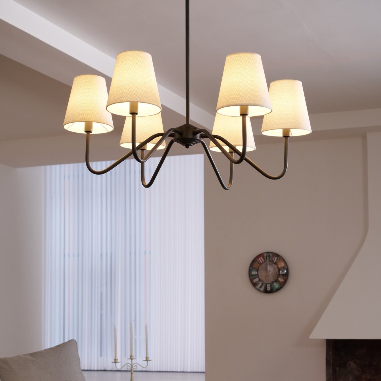 Lumos Black Chandelier - Letslighting