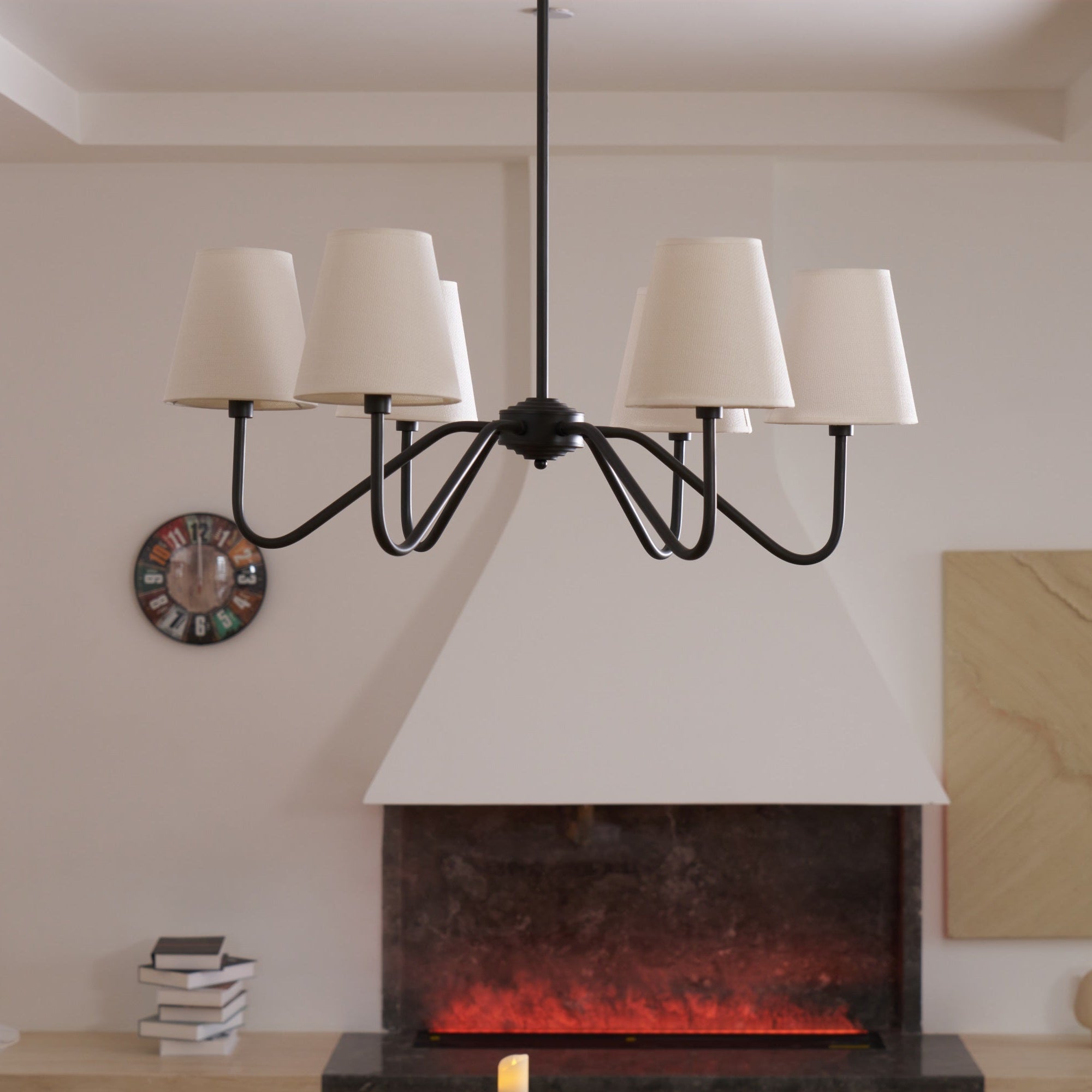 Lumos Black Chandelier - Letslighting