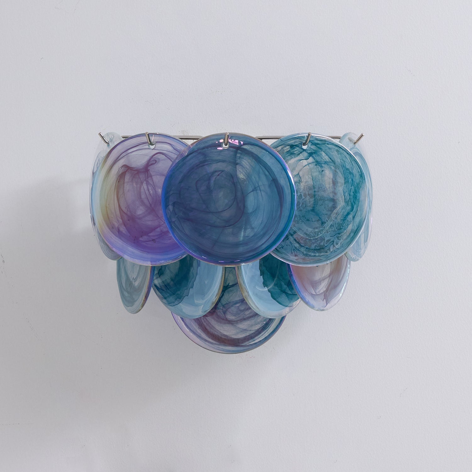 Aurora Wall Lamp Murano Glass Disc Artistic - Letslighting
