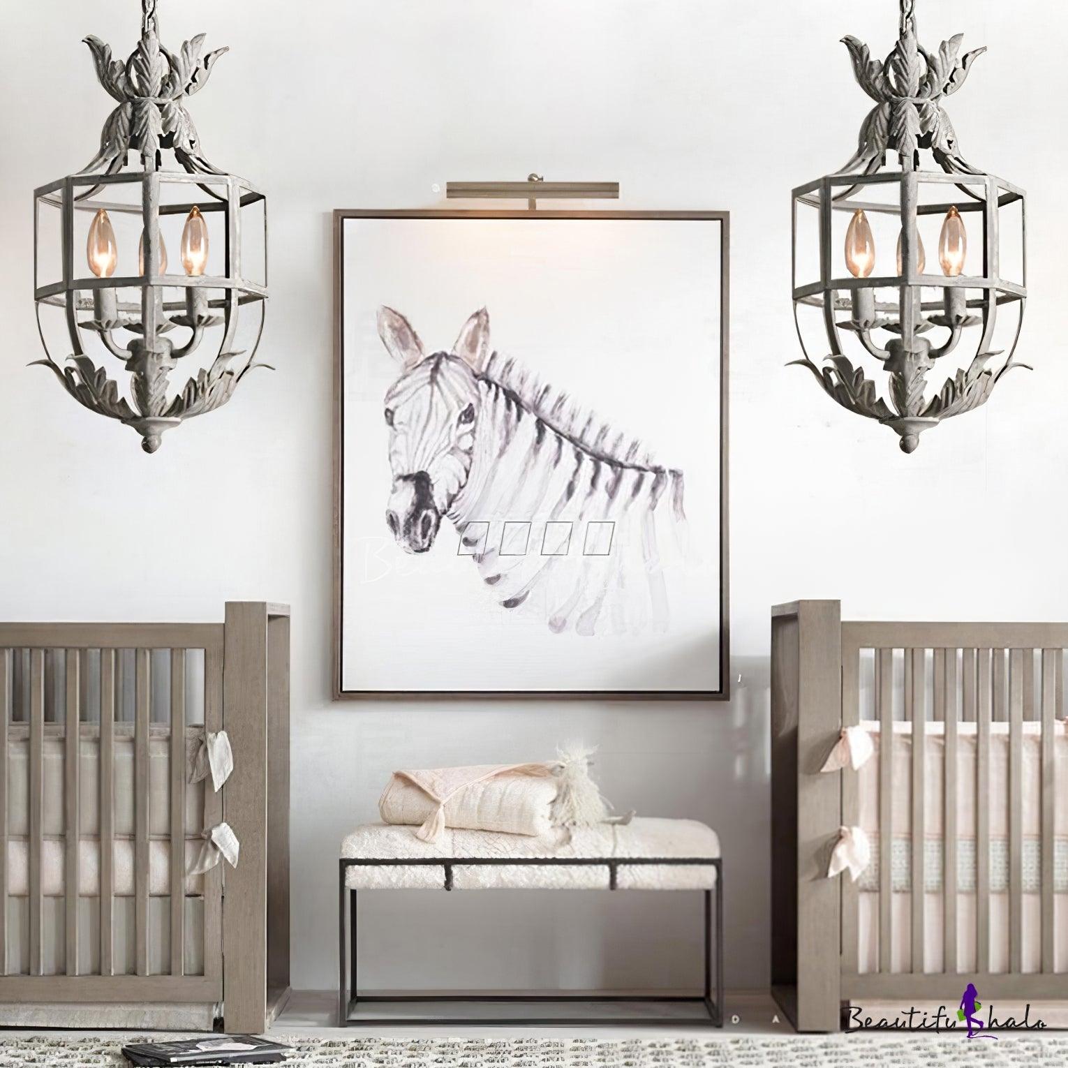 Lustre Retro Cage Chandelier - Letslighting