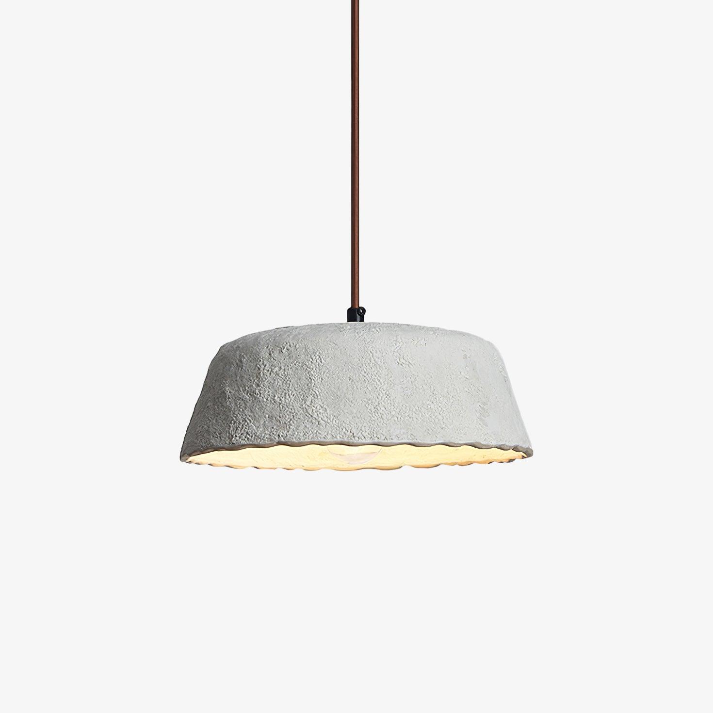 Stone Contemporary Wood Pendant Lamp - Letslighting