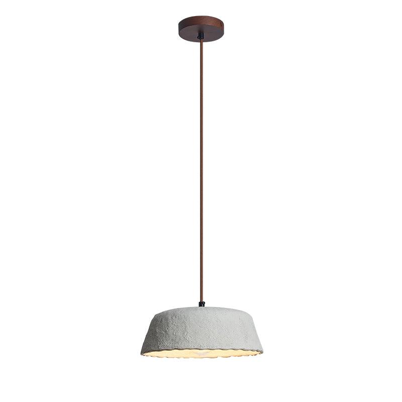 Stone Contemporary Wood Pendant Lamp - Letslighting