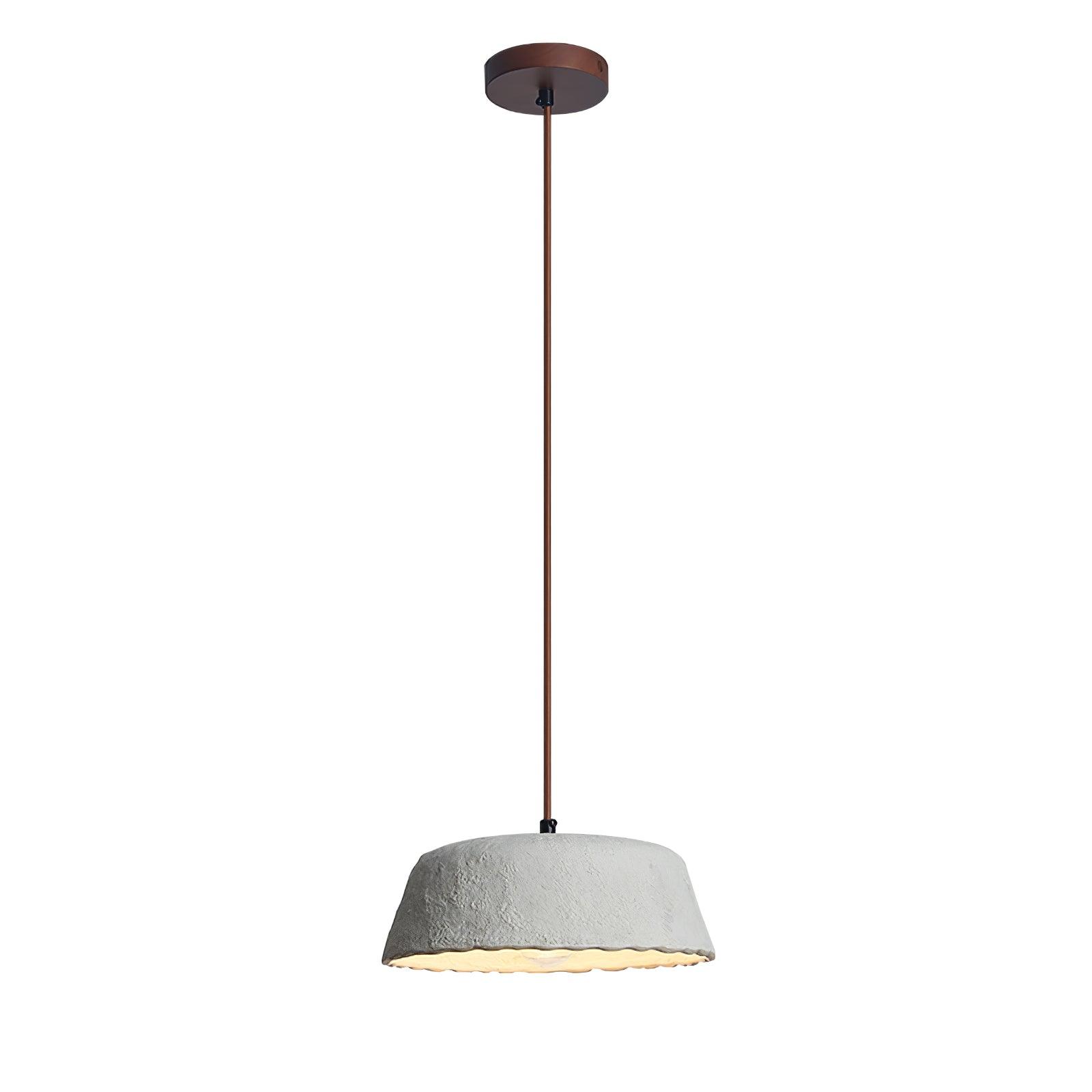 Stone Contemporary Wood Pendant Lamp - Letslighting