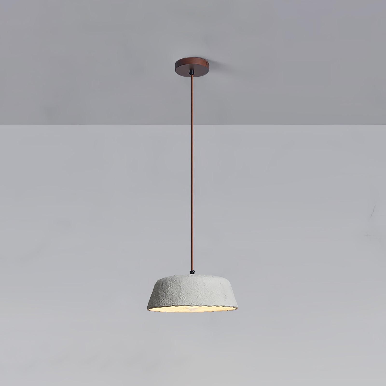 Stone Contemporary Wood Pendant Lamp - Letslighting