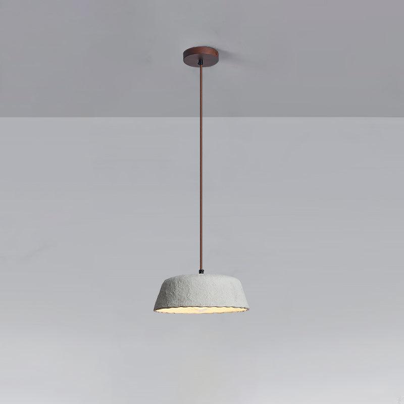 Stone Contemporary Wood Pendant Lamp - Letslighting