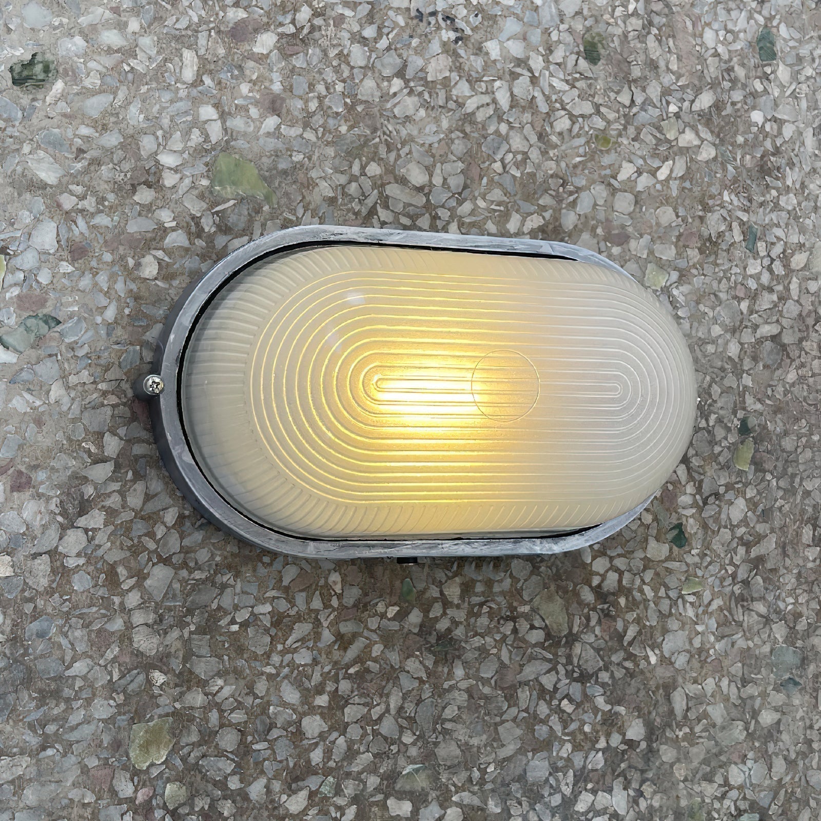 Oshaen Vintage Echo Metal Glass Sconce Wall Lamp - Lamp Copper