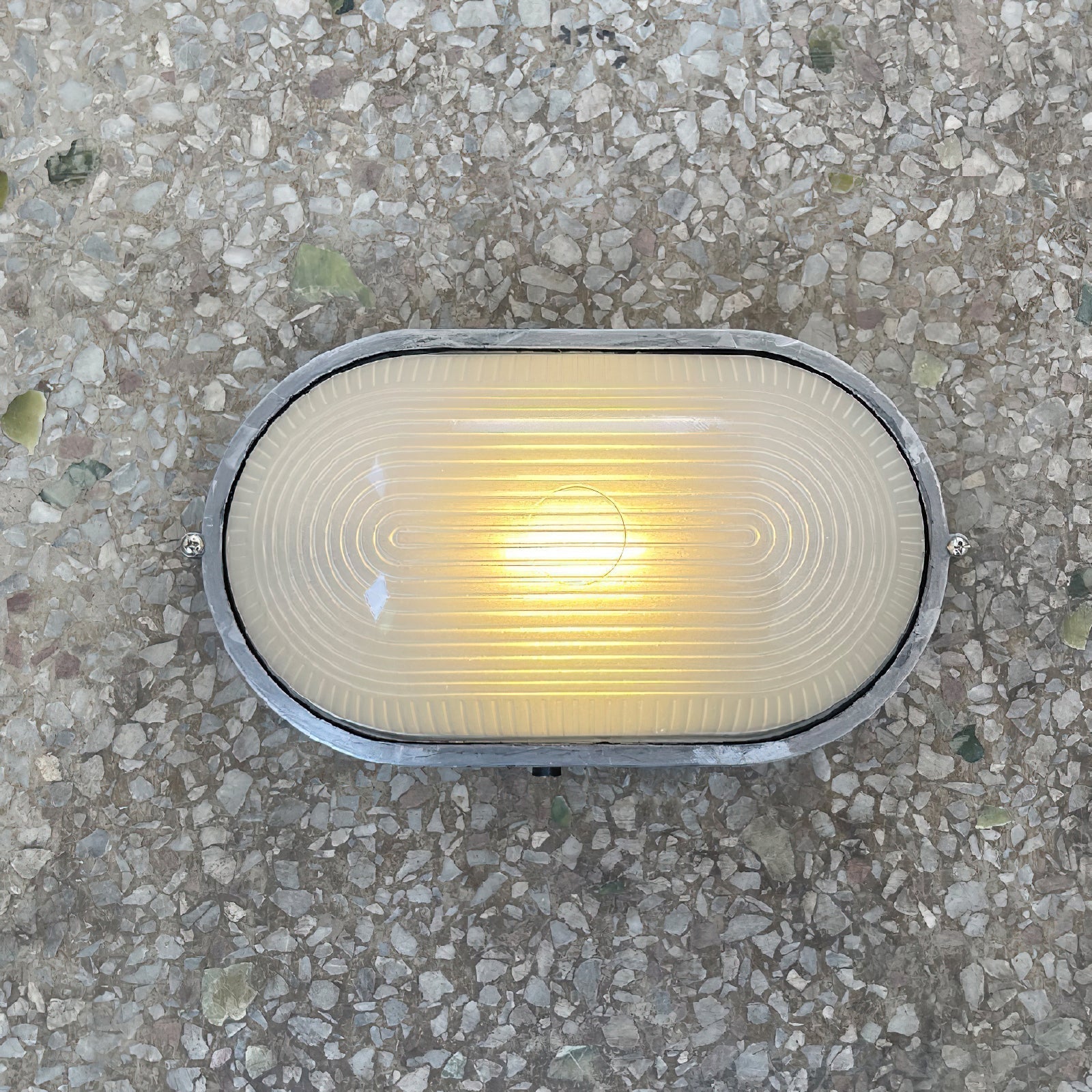 Oshaen Vintage Echo Metal Glass Sconce Wall Lamp - Lamp Copper