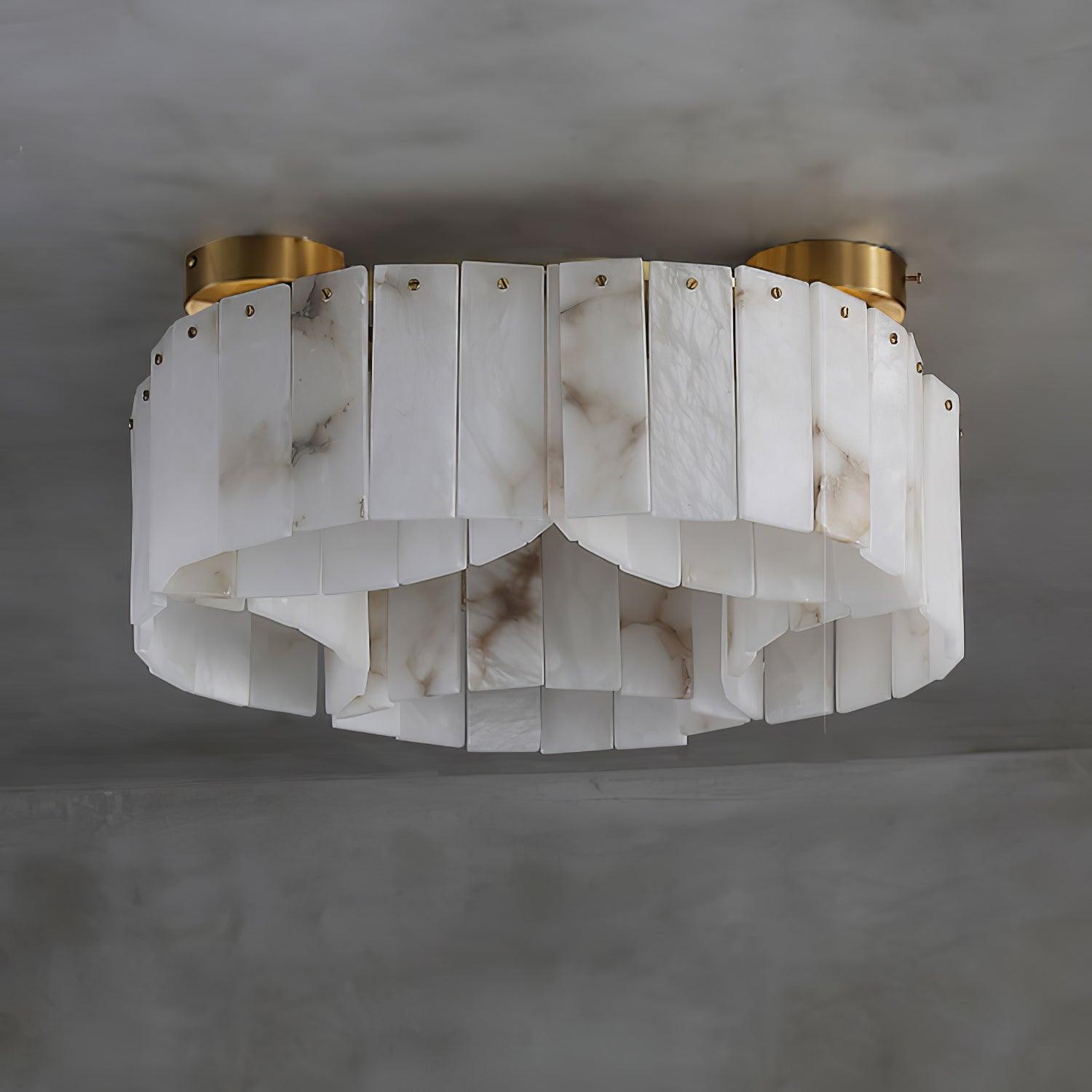 Selene Alabaster Ceiling Light - Letslighting