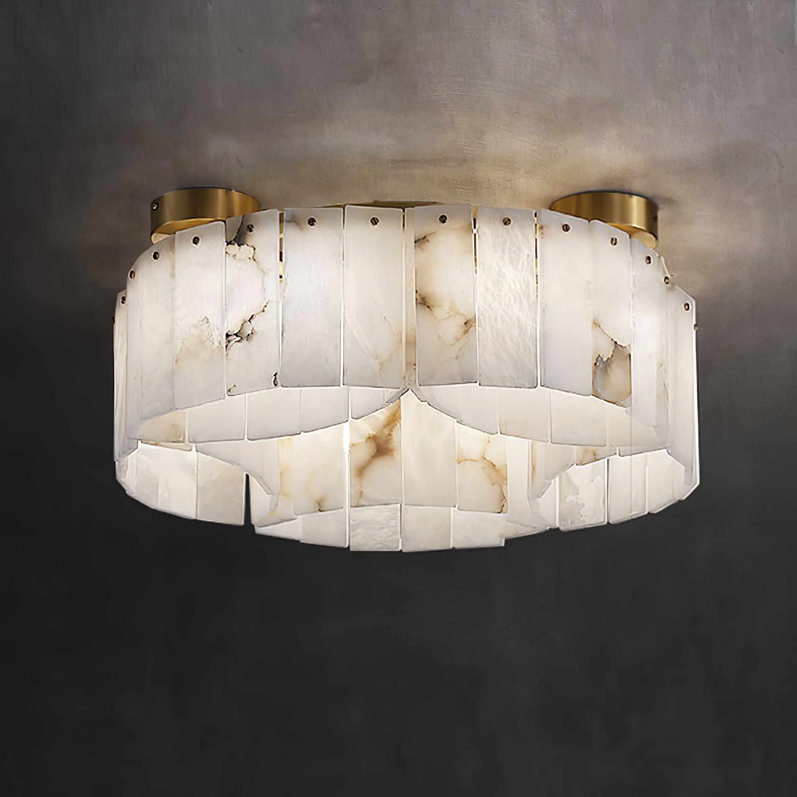 Selene Alabaster Ceiling Light - Letslighting