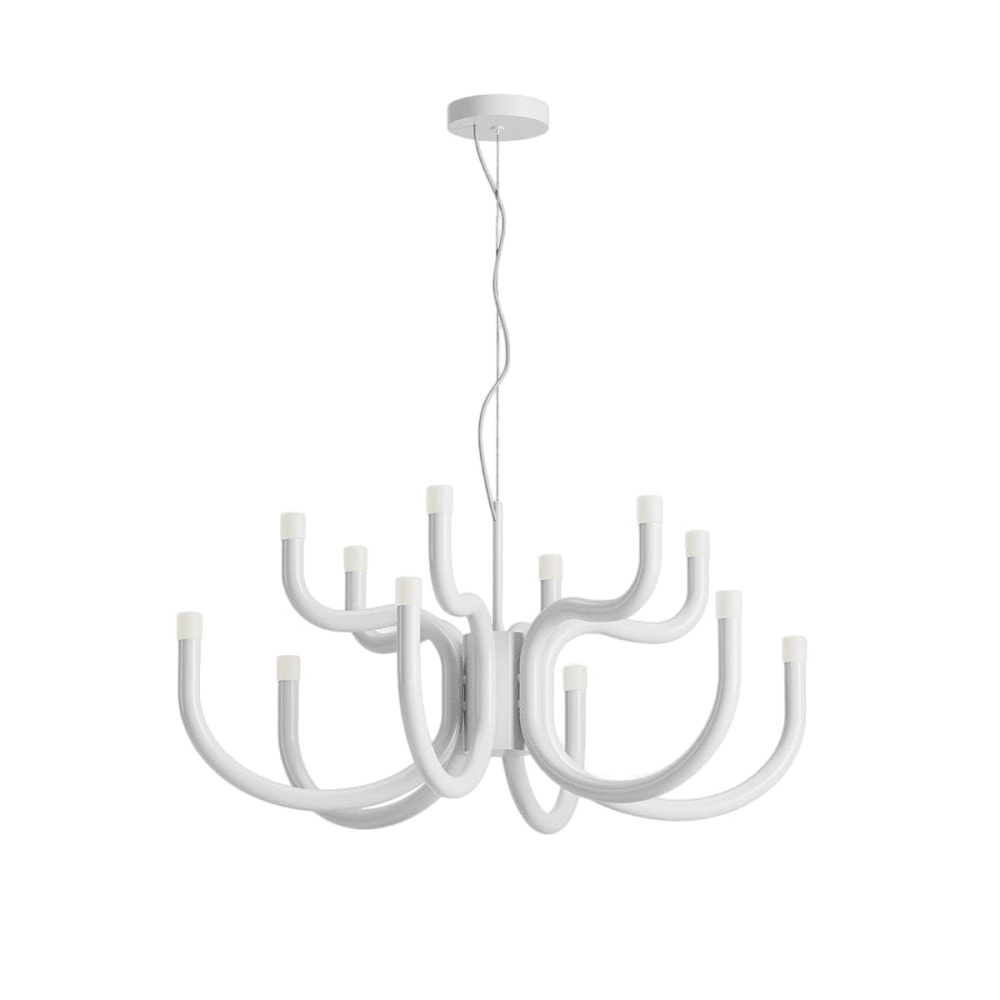 Myvenara Individual Creativity Brass Metal Chandelier - Lamp Copper