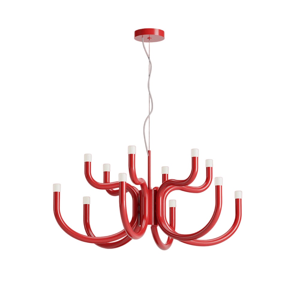 Myvenara Individual Creativity Brass Metal Chandelier - Lamp Copper
