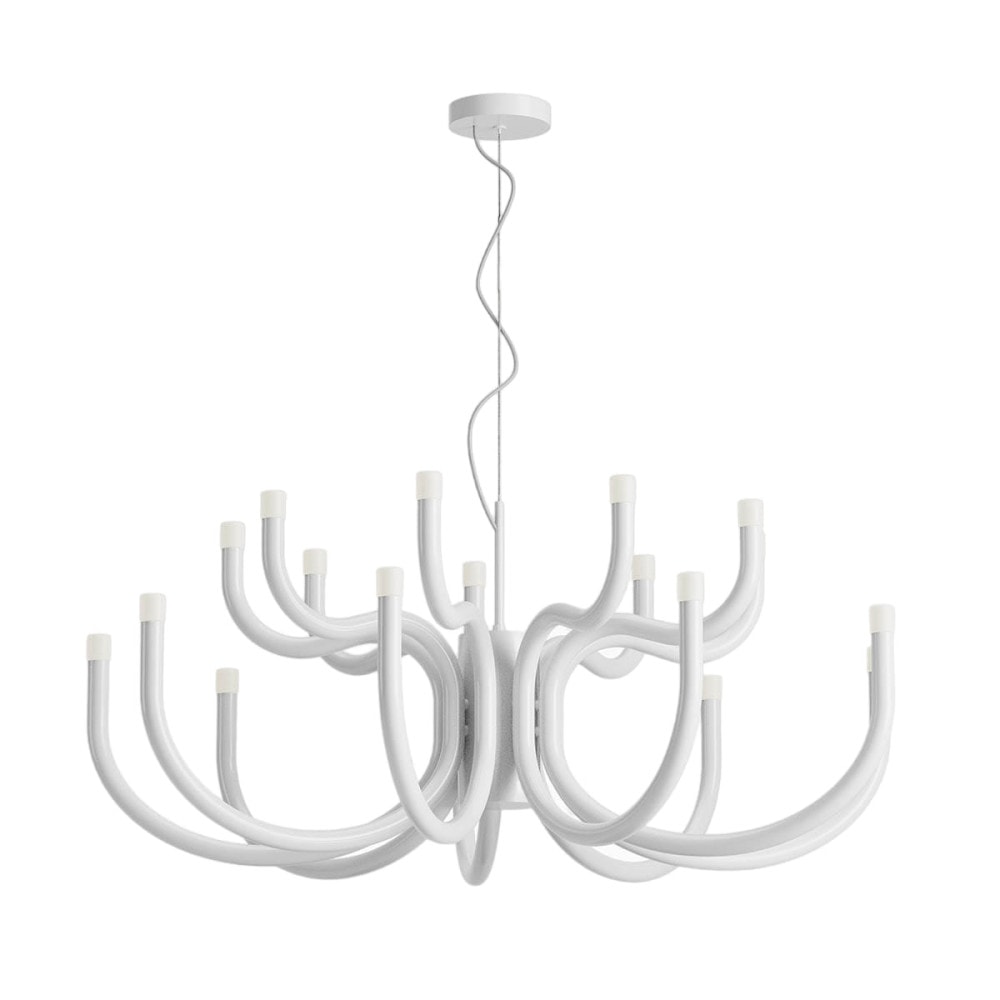 Myvenara Individual Creativity Brass Metal Chandelier - Lamp Copper