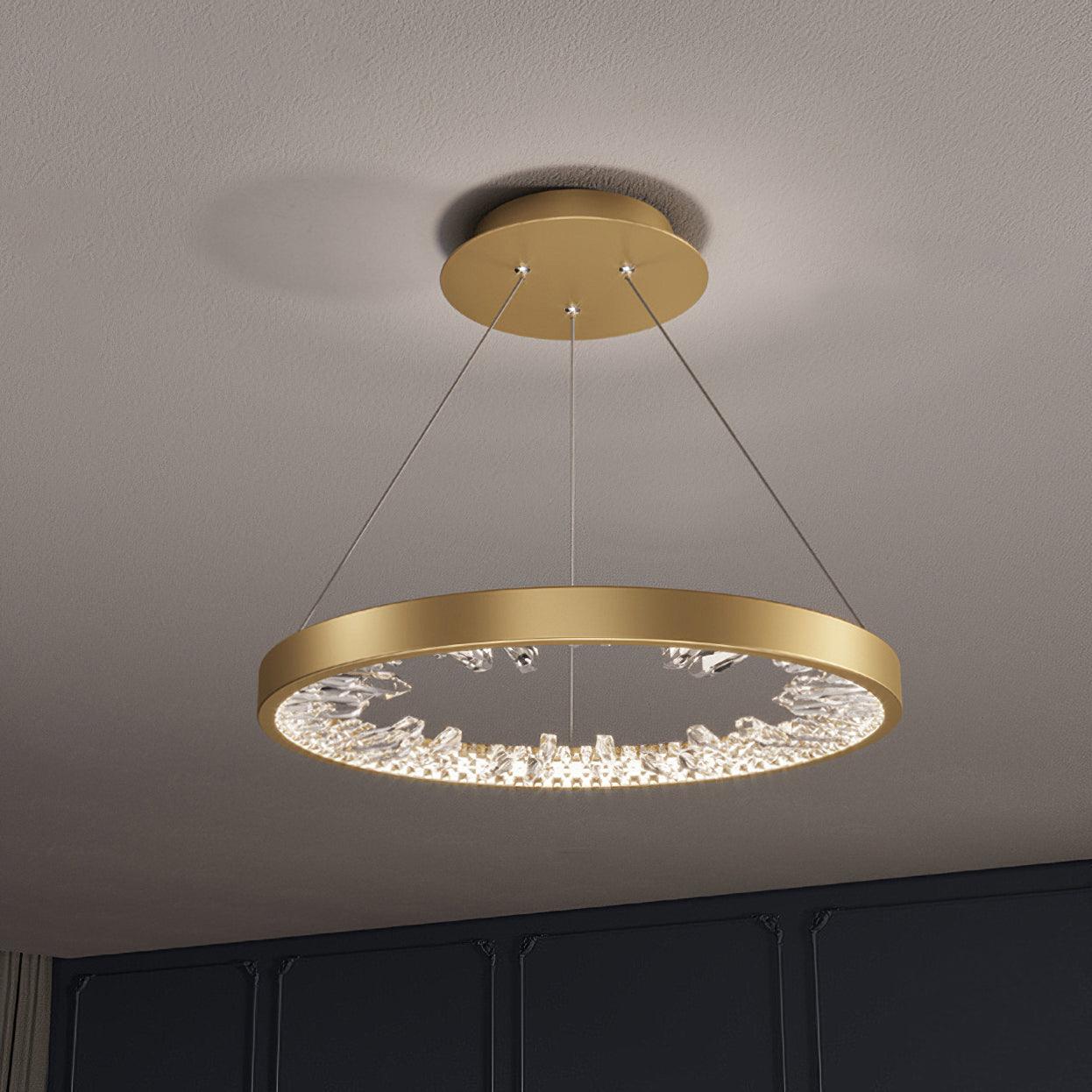 Luxury Circle Crystal Chandelier - Letslighting