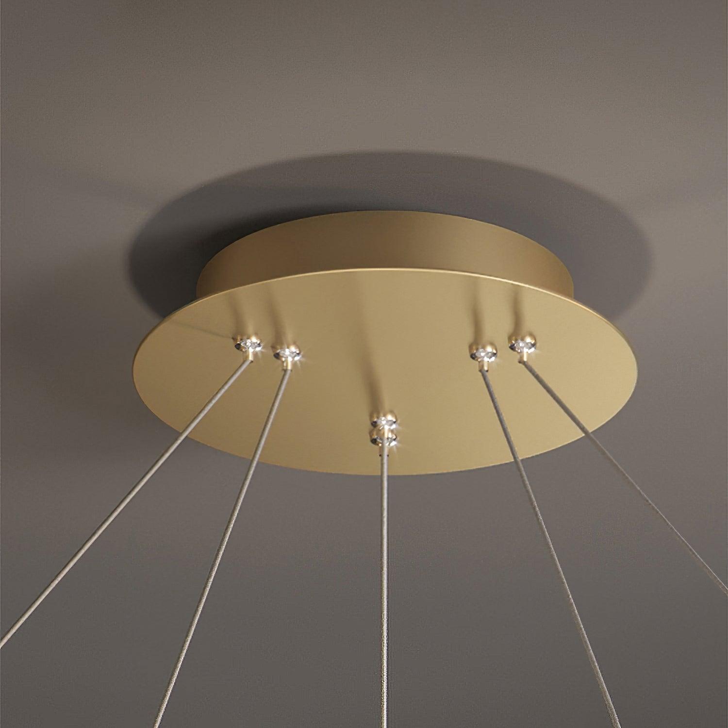 Luxury Circle Crystal Chandelier - Letslighting
