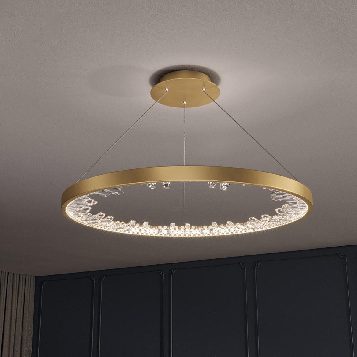 Luxury Circle Crystal Chandelier - Letslighting