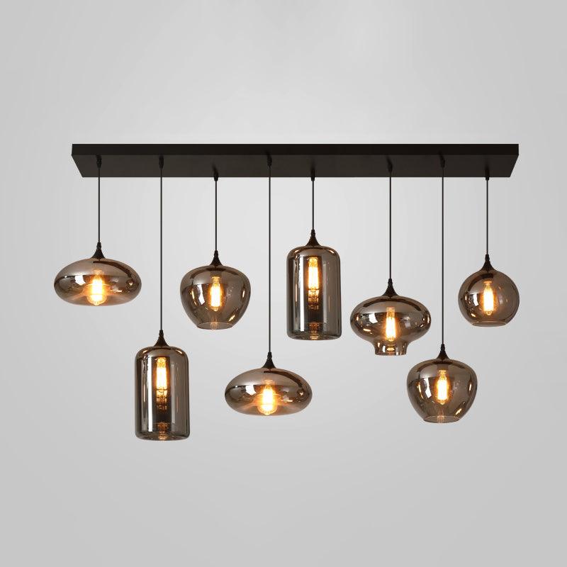 Bottle Glass Pendant Light - Letslighting