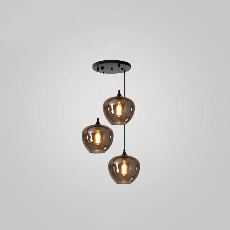Bottle Glass Pendant Light - Letslighting