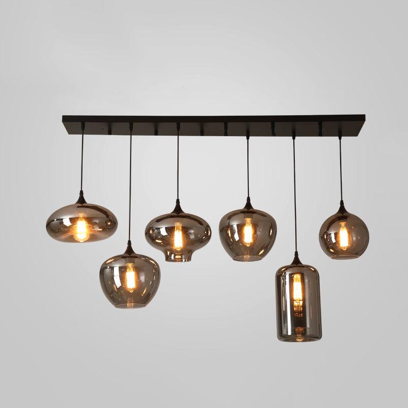 Bottle Glass Pendant Light - Letslighting