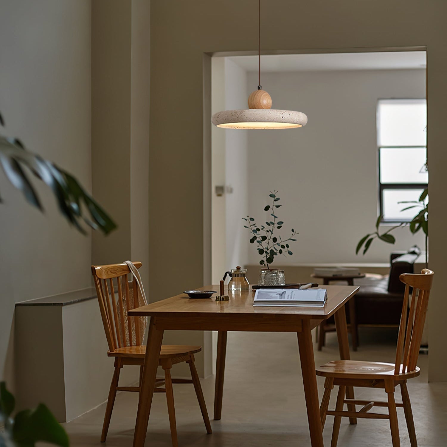 Lydia Travertine. Pendant Light - Letslighting
