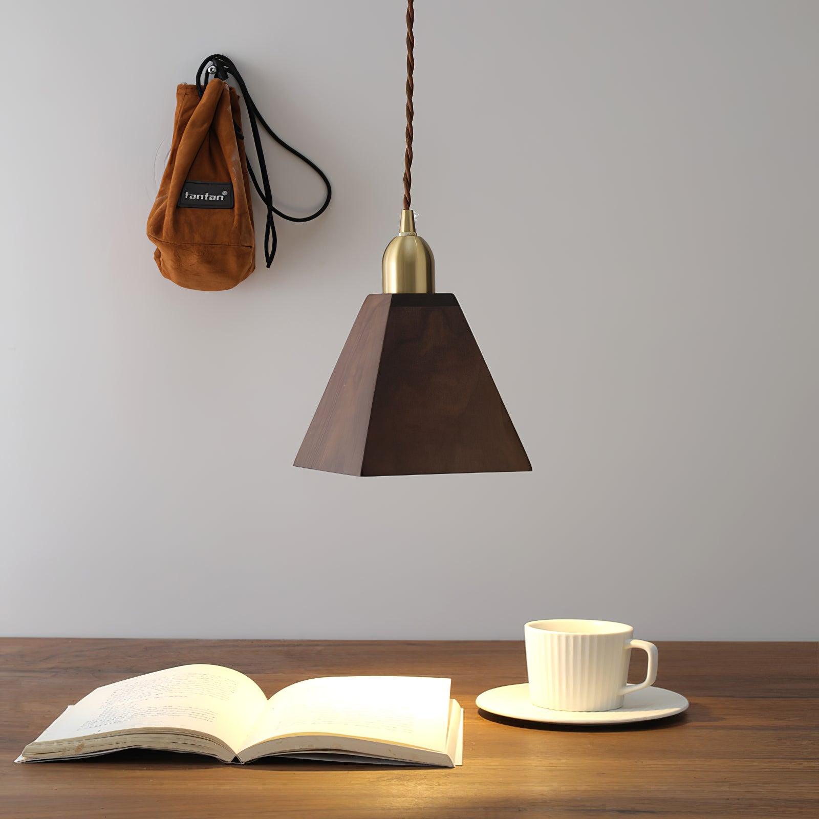 Lyfa Walnut Pendant Light - Letslighting