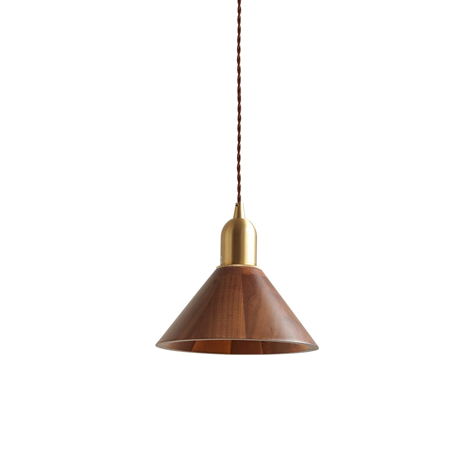 Lyfa Walnut Pendant Light - Letslighting