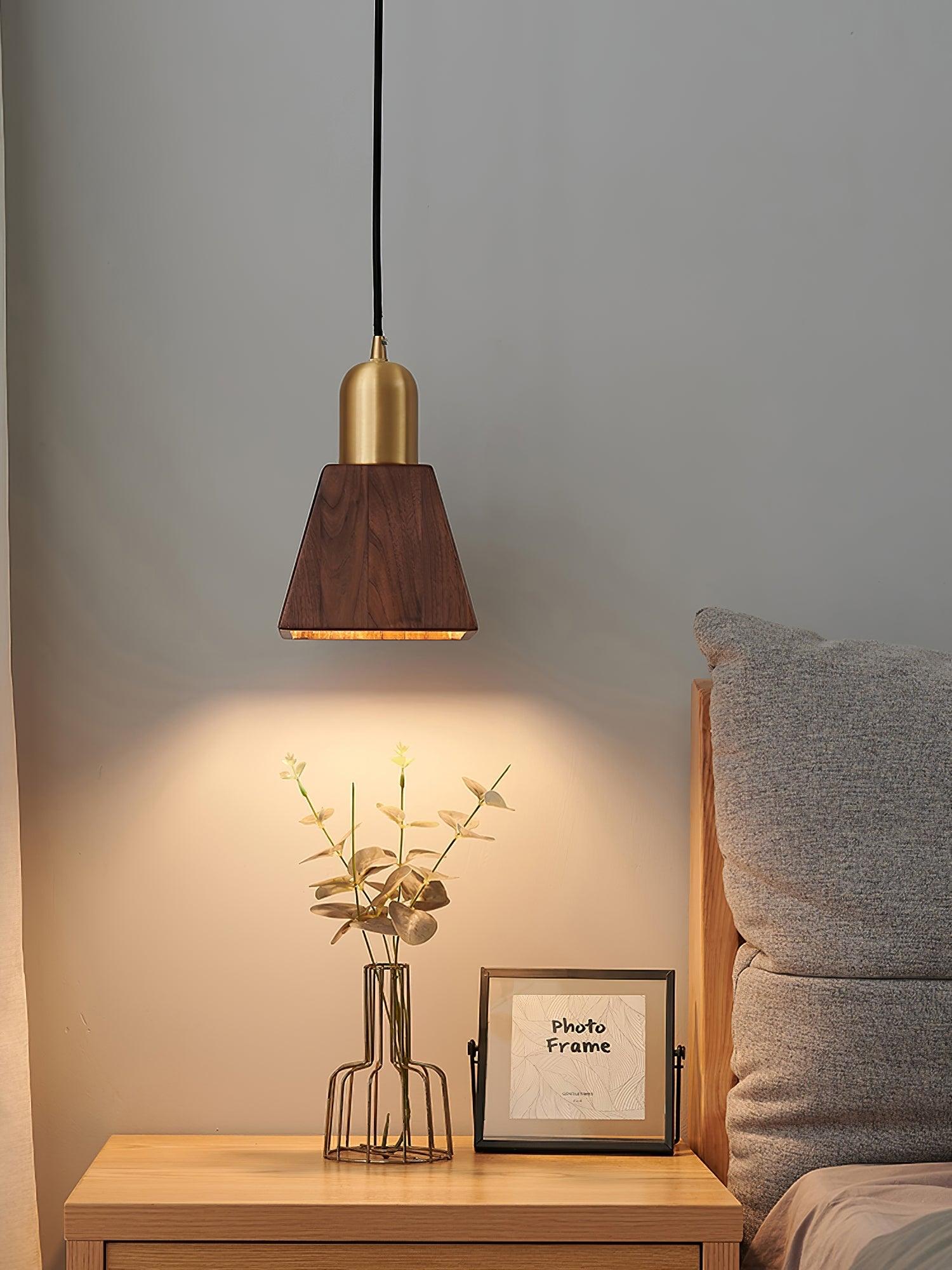 Lyfa Walnut Pendant Light - Letslighting