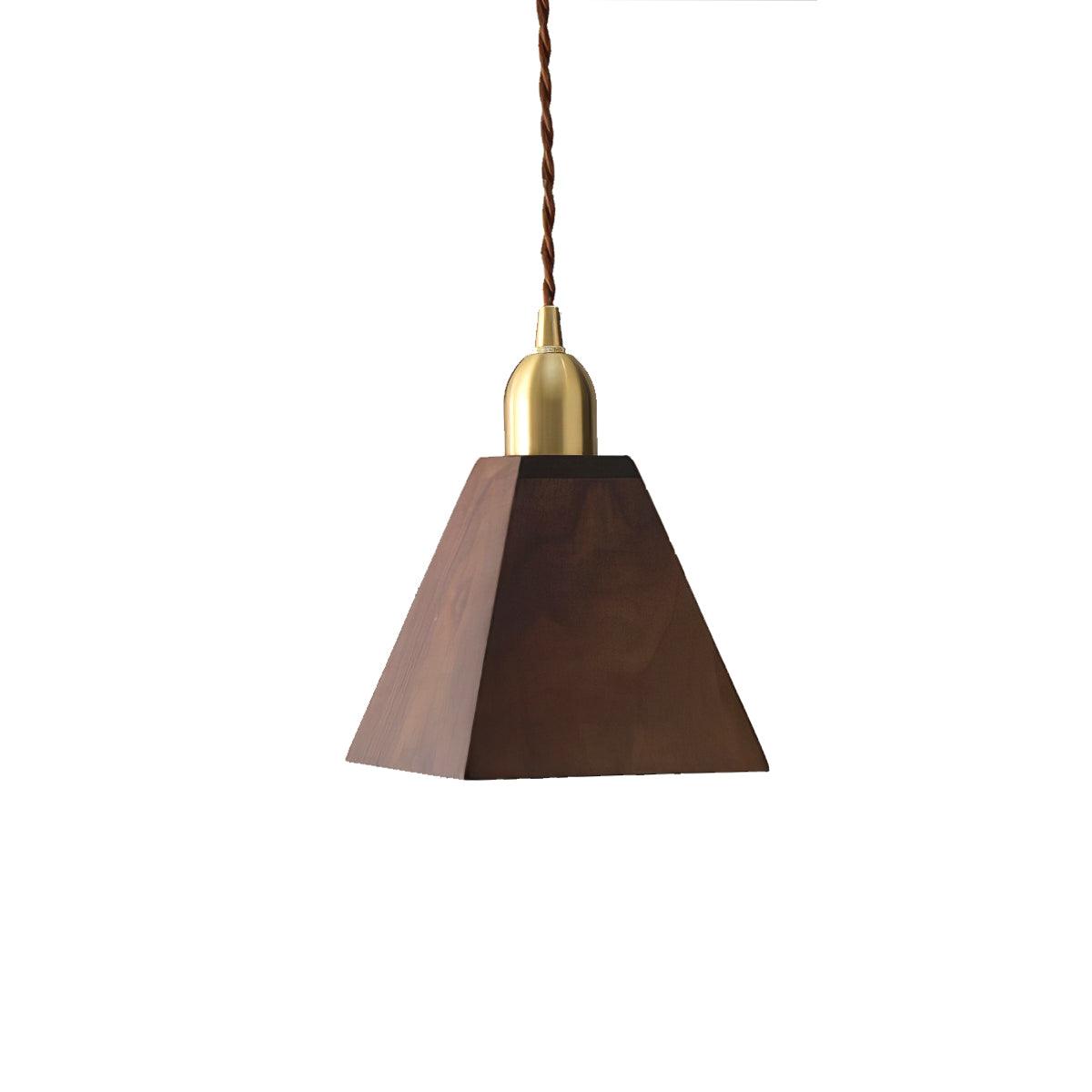 Lyfa Walnut Pendant Light - Letslighting