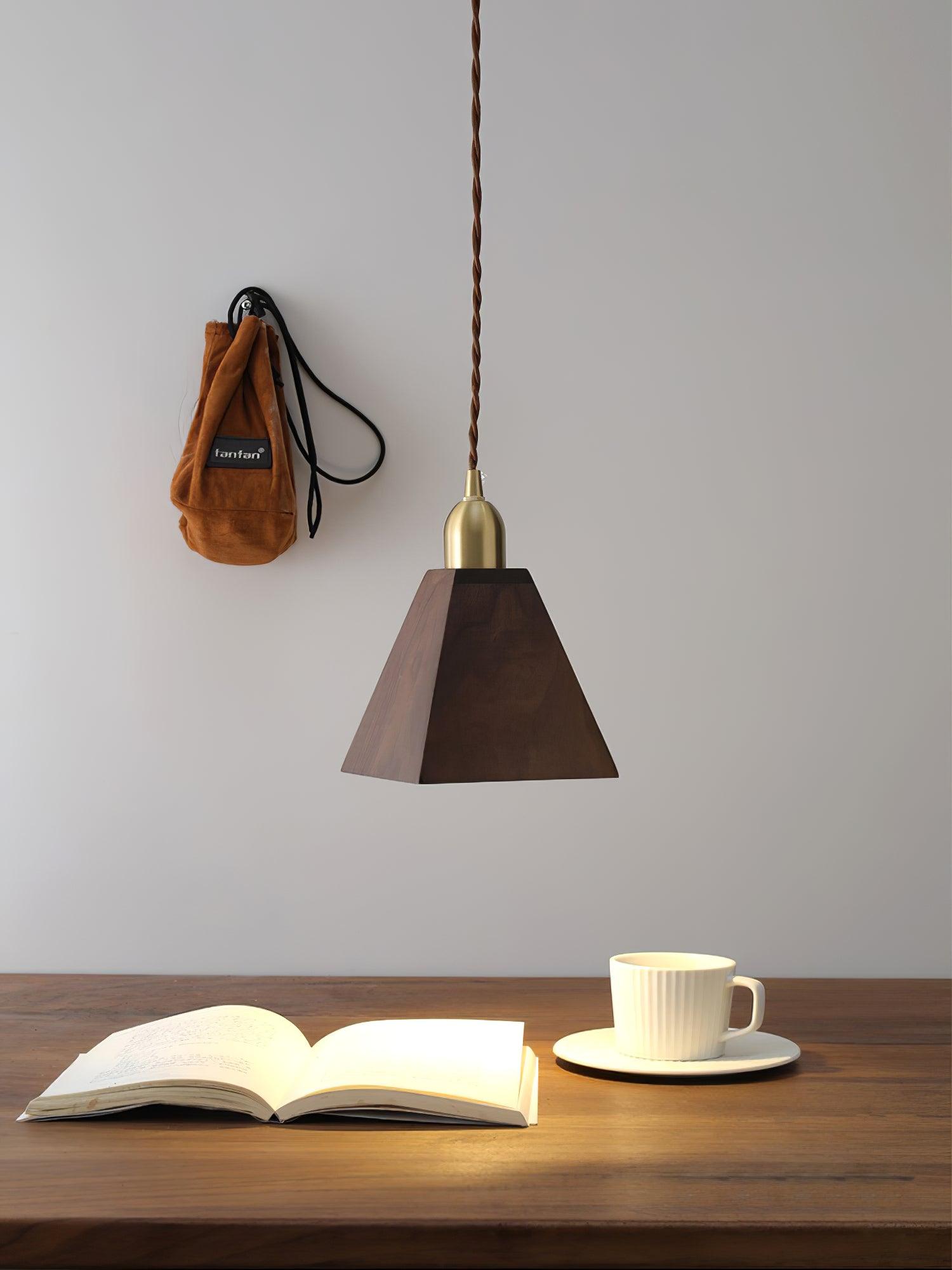 Lyfa Walnut Pendant Light - Letslighting