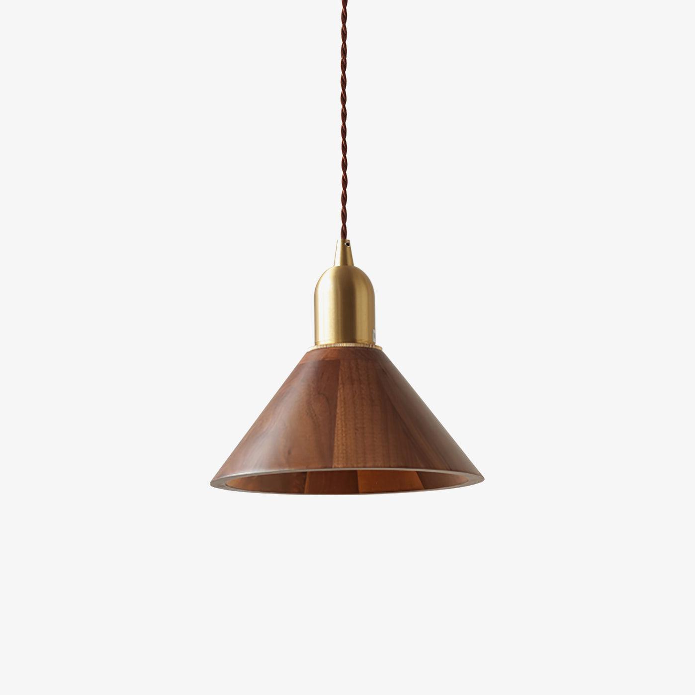 Lyfa Walnut Pendant Light - Letslighting